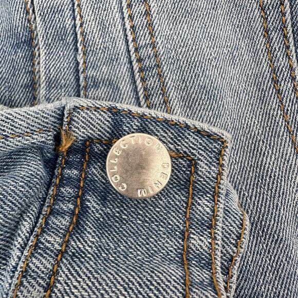 Ci Sono Denim Collection Medium Wash Button Up Jean Jacket Womens M Long Sleeve - Picture 9 of 9